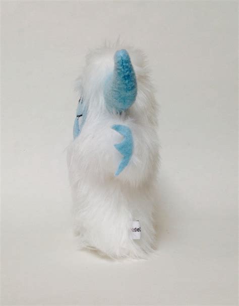 Jack The Abominable Snowman Yeti Plush Monster Etsy