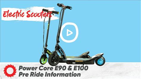 Power Core E100 Electric Scooter Razor