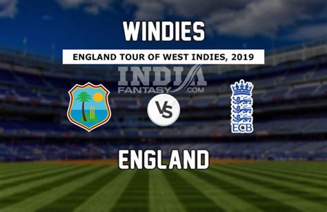 Windies Vs England Playerzpot Prediction 3rd Odi Preview Team News