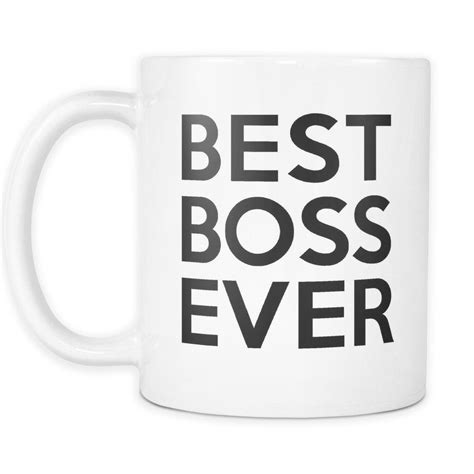 Best Boss Ever Mug Worlds Best Boss Mug 11oz Coffee Mug Mugs