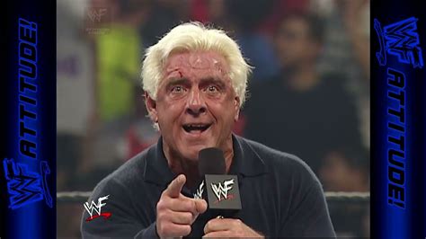 Ric Flair Sends A Message To Undertaker Smackdown 2002 Youtube