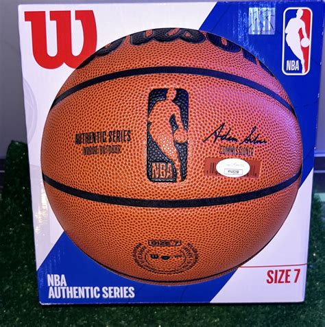 Luka Doncic Signed Wilson Basketball Dallas Mavericks Jsa Loa Ebay