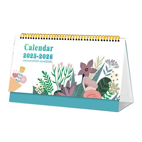 Potrochi Desk Calendar Yearly Desk Top Calendar