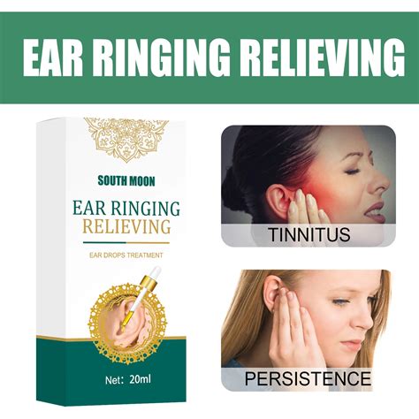 South Moon Clean Ears 20ml Ear Ringing Relieving Ear Drops Tinnitus Deafness Ear Swelling Ear