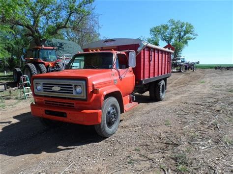 1973 Chevrolet C60 Custom Deluxe Grain Truck Bigiron Auctions