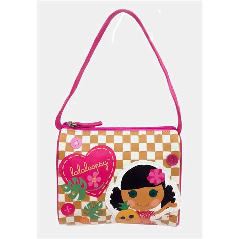 Lalaloopsy Hobo Bag Brown Checkered Fashion Accessory Bazaar Toys