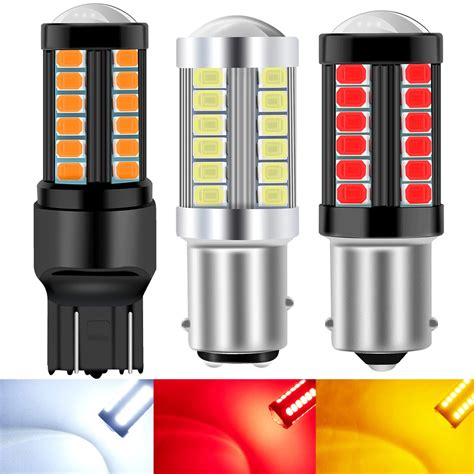 Luzes De Freio Led Autom Ticas Para Carro Luz Diurna L Mpadas De Parada