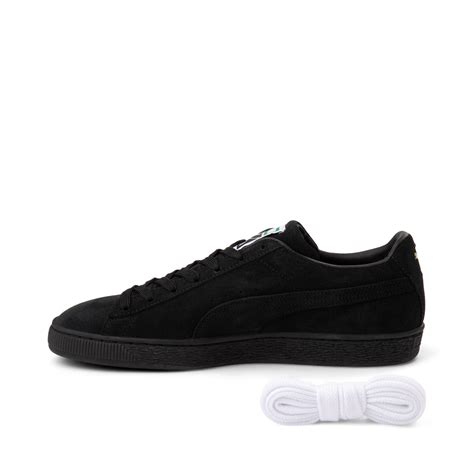 Mens Puma Suede Classic Xxi Athletic Shoe Black Monochrome Journeys