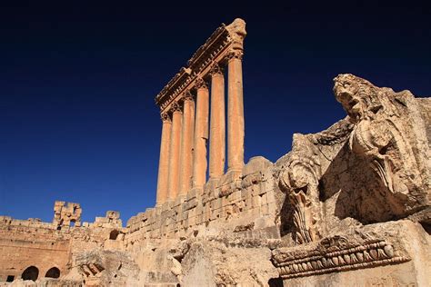 Temple Of Jupiter, Baalbek, Lebanon by Yeowatzup