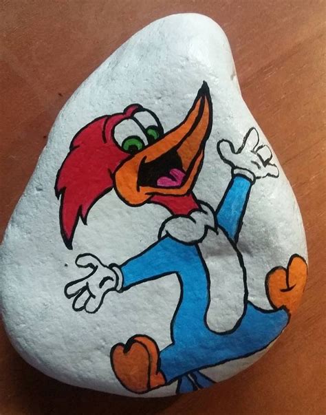 126 best ROCK PAiNTiNG.....CarToOn cHAraCtErS images on Pinterest ...