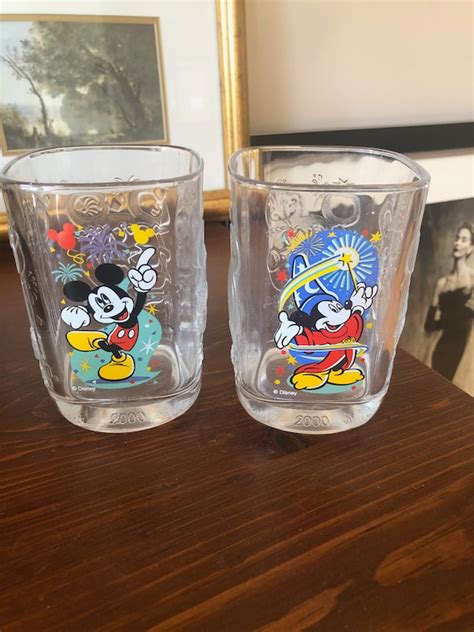 Disney Mickey Mouse Mcdonald S Set Of Mugs Etsy