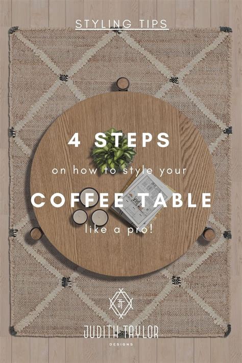 How To Style A Round Coffee Table Artofit