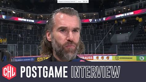 Postgame Interviews Fribourg Gott Ron Jukurit Mikkeli Youtube