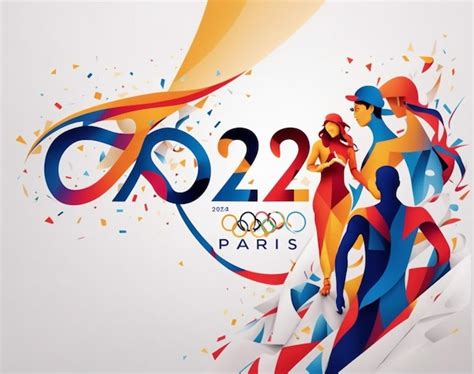 Une Affiche Pour Les Jeux Olympiques Avec La Date 2010 Photo Premium