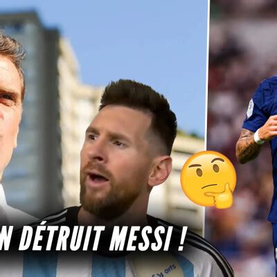 Journal du Foot ROTHEN détruit MESSI et les Argentins MERCATO le