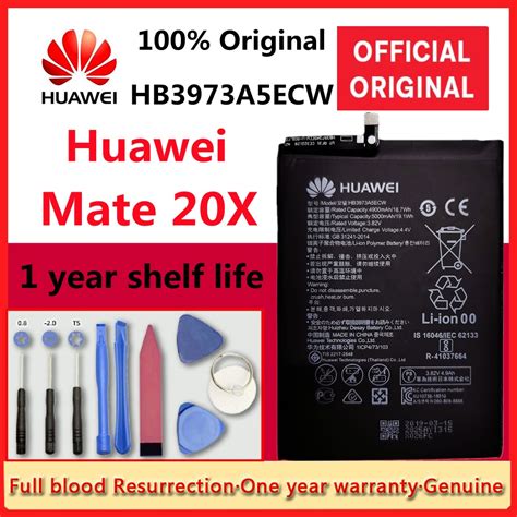 100 Original Hua Wei Phone Battery HB3973A5ECW 5000mAh For Huawei Mate