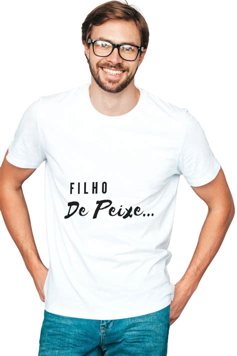 Camiseta Masculina Filho De Peixe