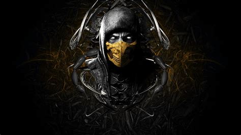 Hình nền 1920x1080 px Mortal Kombat Mortal Kombat X Ninja bọ cạp