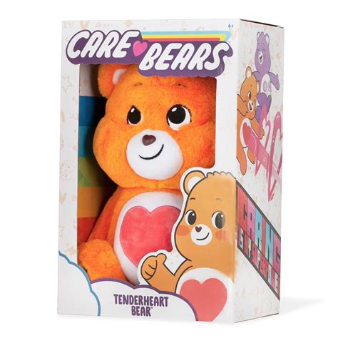 Care Bears Tenderheart Bear Orange Medium Plush Soft Toy