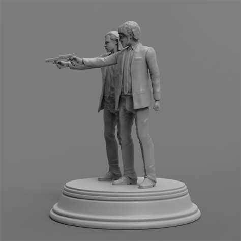 Vincent Vega and Jules Winnfield 3D model 3D printable | CGTrader