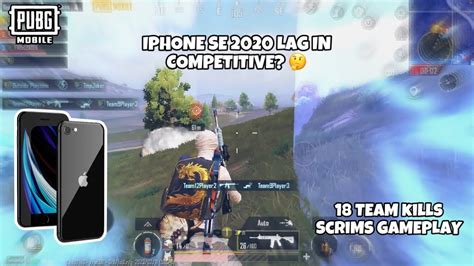 IPHONE SE 2020 COMPETITIVE GAMEPLAY 6 SOLO KILLS IPHONE SE PUBG