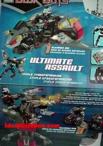 MEGA BLOKS BLOK BOTS Transforming Ultimate Assault 9371