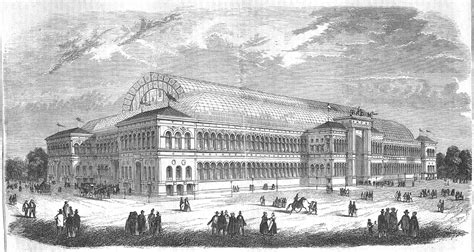 Palais De L Industrie 1839 For The 1855 Paris World Fair World S