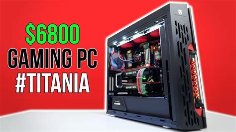 6800 Ultimate Gaming Pc Time Lapse Build Techsource Youtube