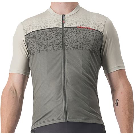 Castelli Unlimited Entrata Kurzarmtrikot Herren Travertine Grey