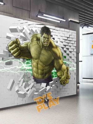 Painel Mao Do Hulk Compre Produtos Personalizados No Elo7