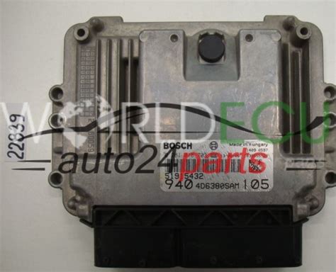 Ecu Engine Control Unit Alfa Romeo Fiat Bosch 0 281 018 703 0281018703