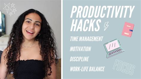 The Best Productivity Hacks My Top Tips On How To Stop