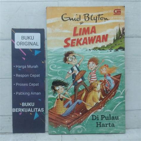 Jual Novel Enid Blyton Lima Sekawan Di Pulau Harta Shopee Indonesia