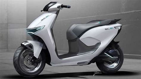 Japan Auto Show Honda Sc E Electric Scooter Concept Unveiled