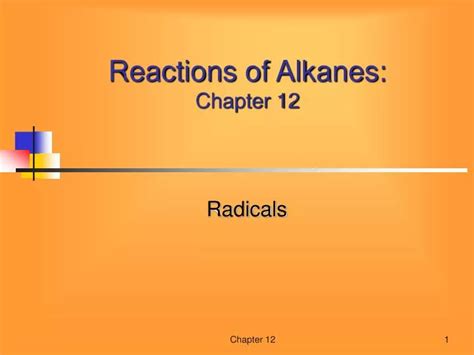 Ppt Reactions Of Alkanes Chapter 12 Powerpoint Presentation Free Download Id 736360