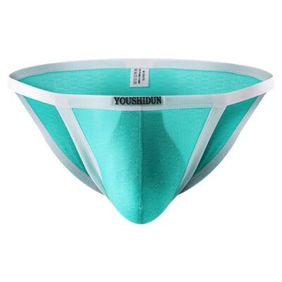 Zonbailon Men S Low Waist Comfort D Pouch Sexy Bikini Silky Stretch Briefs Ebay
