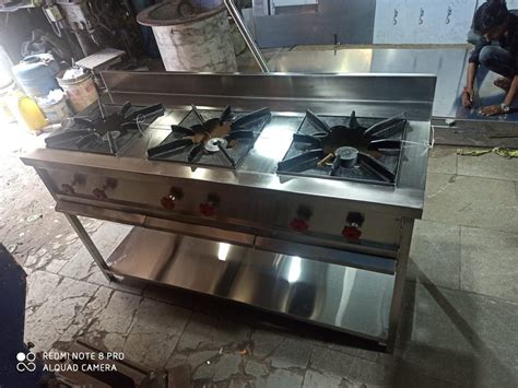 Lpg Three Burner Gas Range At Rs In Mumbai Id