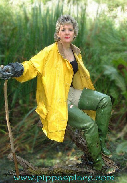 Green Rubber Waders Waders Raincoats For Women Rain Jacket Women