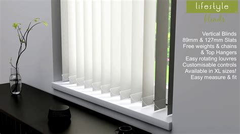 Lifestyle Blinds Made To Measure Vertical Blinds YouTube