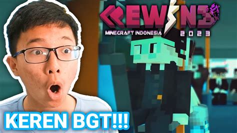 THE BEST Reaksi REWIND Minecraft Indonesia 2023 YouTube