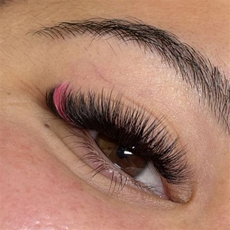 Pink Lash Extensions Lashes Lash Extensions Styles Lash Extensions