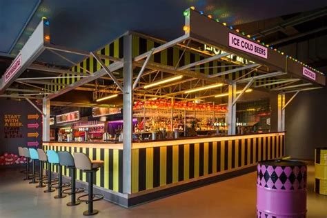 Uk S First Immersive Fairground Bar Arrives With Slick Games And