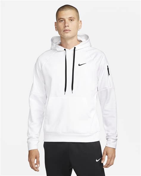 Mens All White Nike Hoodie Factory Sale