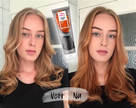 Getest Wella Professionals Color Fresh Mask In Copper Glow WieWatHaar