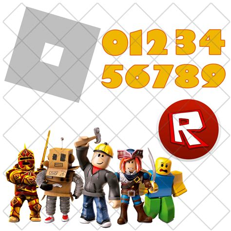 Roblox Make Your Own Cake Topper Cut File Png Cricut Etsy