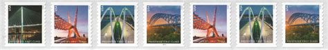 Modern U S Stamps Scott A C Bridges Presorted