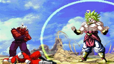 Shin Akuma Vs Broly Hd Mugen Youtube