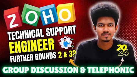 ZOHO Technical Support Engineer Round 2 3 Group Discussion