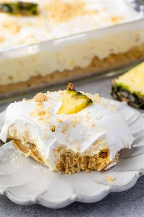 No Bake Pineapple Dream Dessert Crazy For Crust