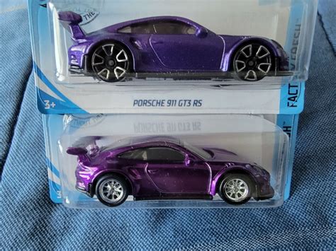 Hot Wheels Super Treasure Hunt Part The Porsche Gt Rs Was